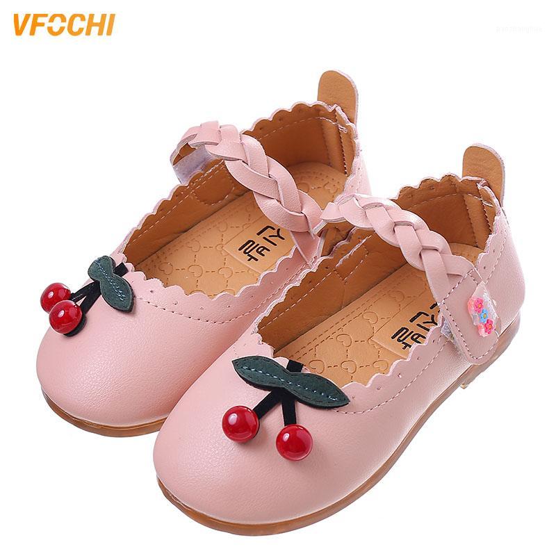 

VFOCHI 2020 New Girls Leather Shoes for Kids Cute Flat Girls Wedding Shoes Children Princesss Teenager Dancing1, White