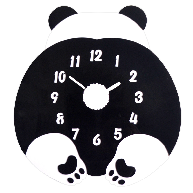 

Creative Cartoon Wall Clock Modern Design Silent Minimalist Kids Digital Wall Clock Electronic Zegar Scienny Home Decor ZB50WC