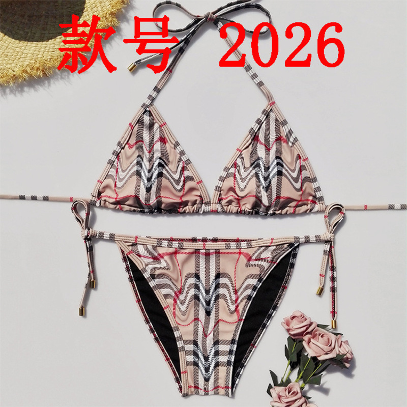 

triangle strap Swimsuit net bikini