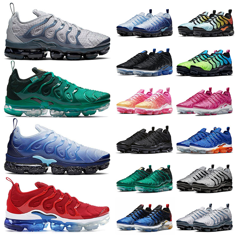 

TN Plus Mens Tnplus Womens Running Shoes 2022 Fashion Atlanta Green Triple Black Yolk Yellow Metallic Gold Midnight Navy Ice Blue Oudoor Jogging Sports Sneakers 36-47, P72 36-40