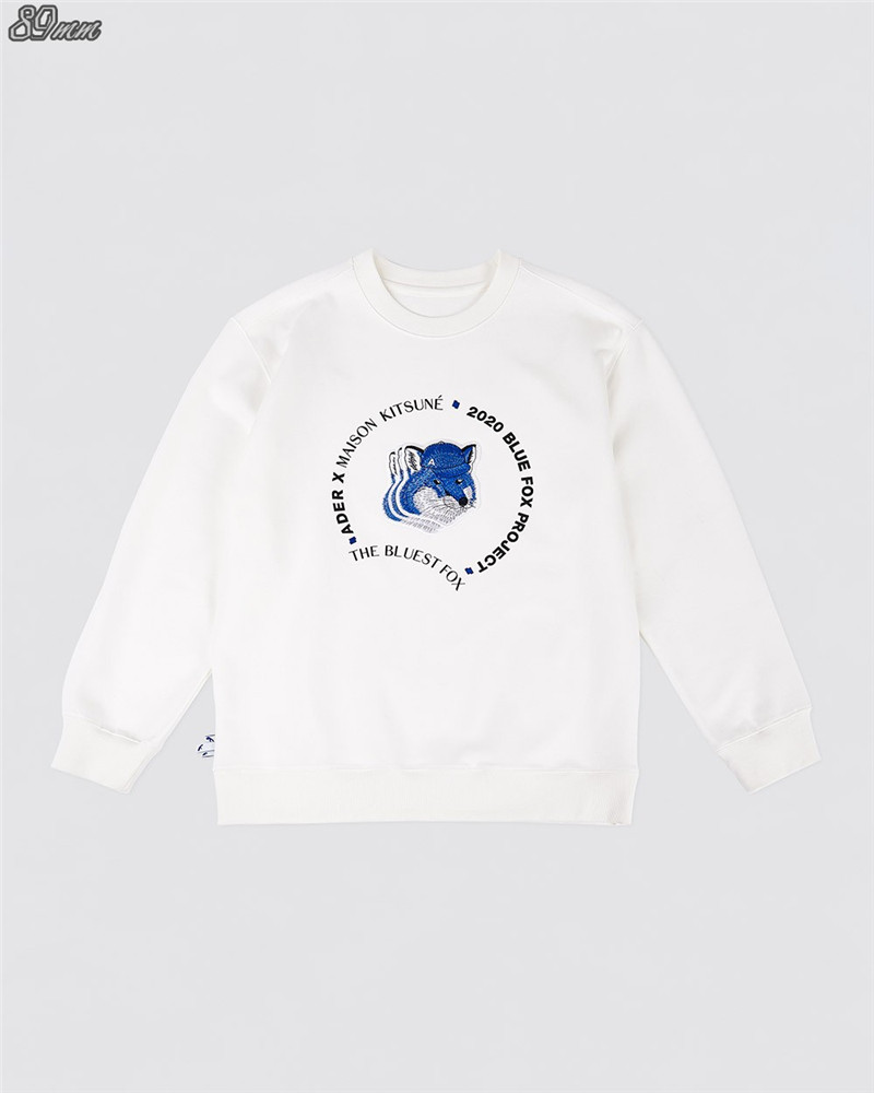 maison kitsune moletom com capuz sale