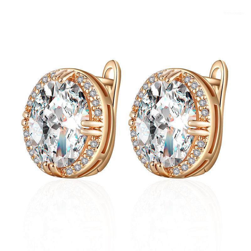 

Stud Trendy Oval Cubic Zirconia Beads Earrings For Women Exquisite CZ Gem Stone Charm Fashion Jewelry Accessory Gifts1
