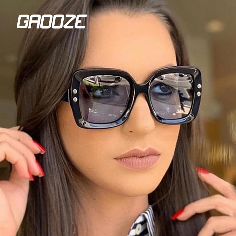 

Sunglasses GAOOZE Women Female Glasses For Men Women's Square Sun Glass Vintage Sunglass Oculos LXD47