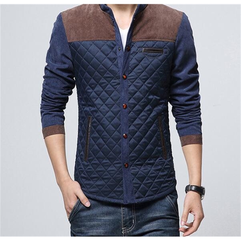 

2021 The New Men Autumn and Men's Jacket Thin Fashion Suit Big Size Hombre Jackets, Blue