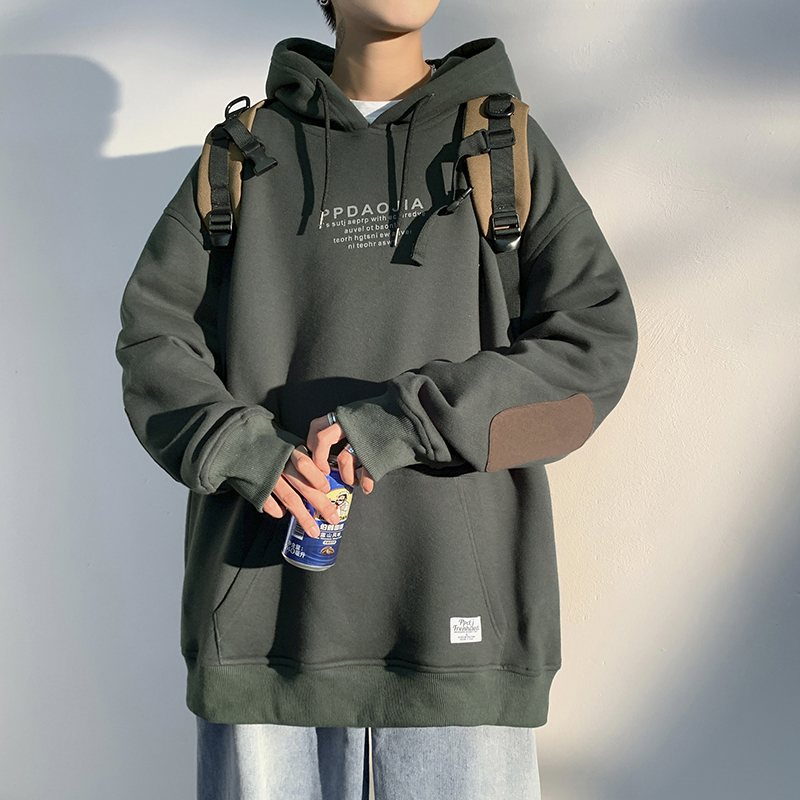 

Spring Autumn 2021 Skateboard Casual New Men's Hip Hop Hoodies Sweatshirts Streetwear One Piece Brand Black White Fashion Clothe J19x, W5201 1