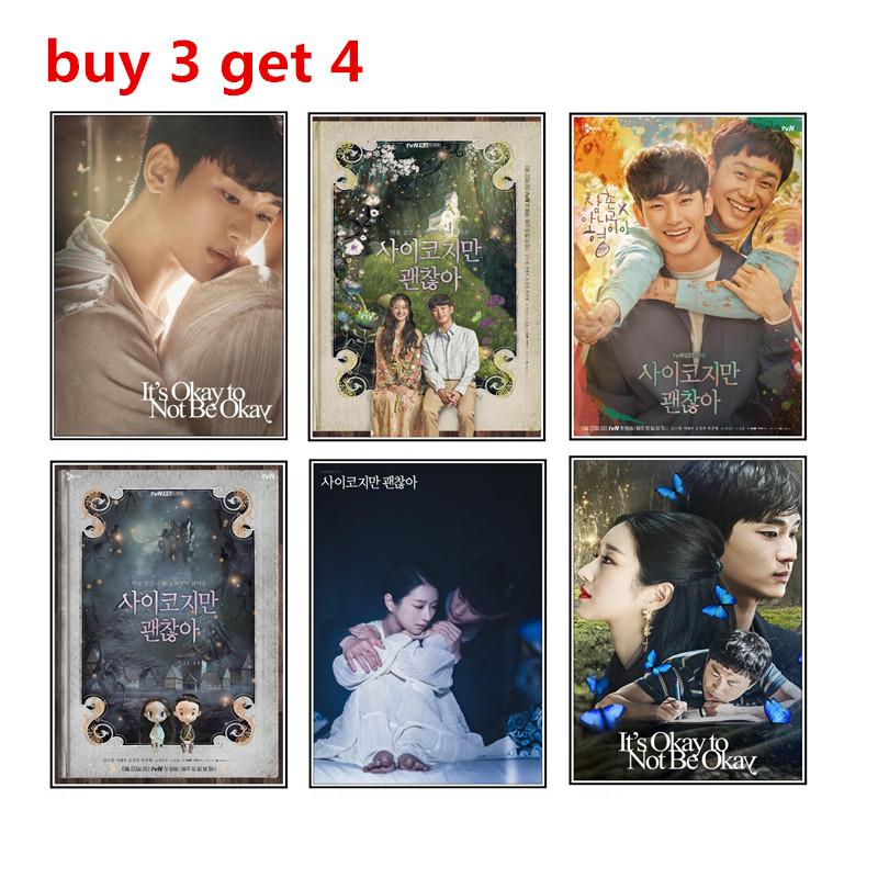

It's Okay to Not Be Okay poster Popular Korean TV series in 2020 Home Decoration Stickers Posters