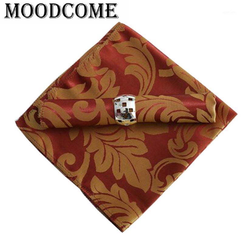 

10pcs/lot Brown Napkins Wedding Decor Table Serviette De Table Papier Mariage Coffee Napkin Leaf Servietten Stoff Kitchen1