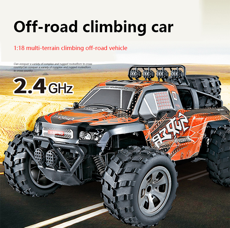 

2.4G High Speed Remote Control Vehicle Stunt Climbing Buggy Roll Car 360 Degree Flip Vehicle 1:18 Models Off-Road Truck