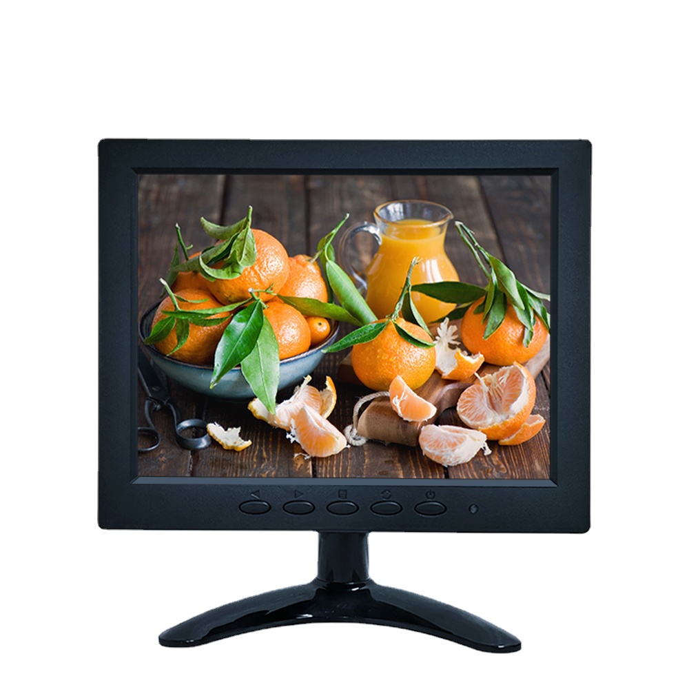 

ZB080JN-262/8" inch 1024x768 4:3 Portable Small Size AV BNC HDMI VGA Industrial Medical Microscope PC Monitor LCD Screen Display