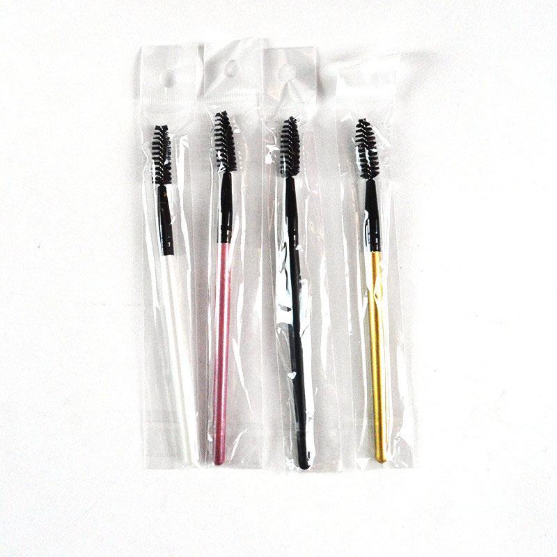 

Hot Sale Wood Handle Eyebrow Brush Portable Beauty Makeup Eyelash Brush Mascara Spiral Wand Applicator Eyelashes Extension Tool