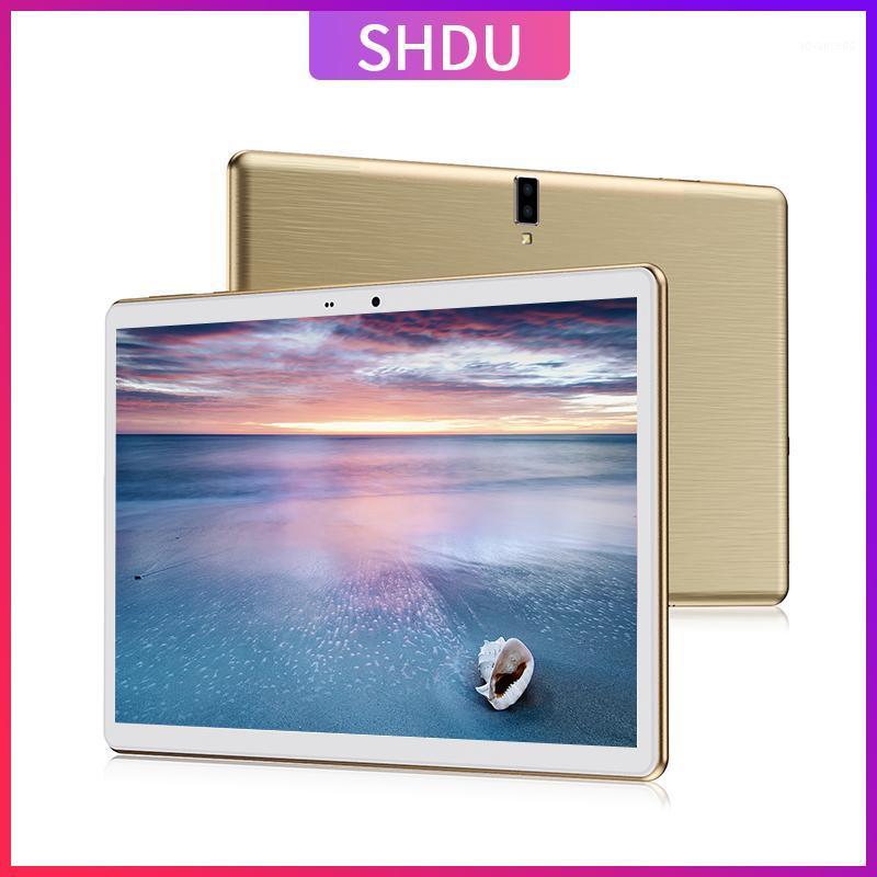 

SHDU 10.1" Android 10 Tablet 1920x1200 SC9863A Octa Core 4GB RAM 64GB ROM 3G 4GLTE Network AI Speed-up Tablets PC 13MP Camera1, Black