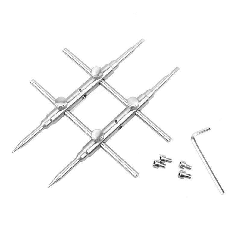 

Stainless Steel Camera Lens Repair Spanner Wrench Opening Tool Set Disassemble The Lens Range From 25mm To 130mm