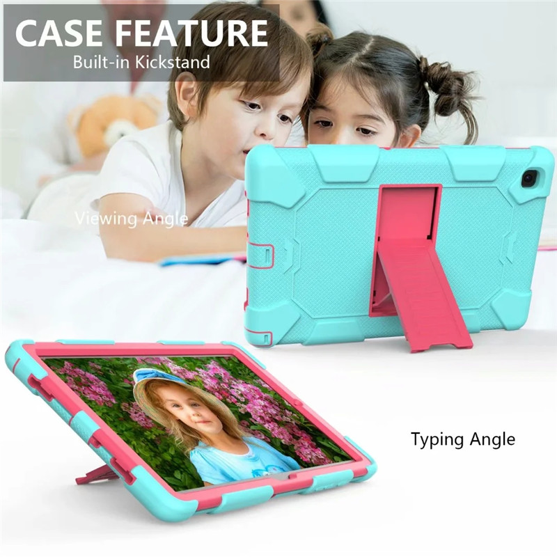 

Tablet Case For Samsung Galaxy Tab A A7 10.4inch T500 T505 Military Extreme Heavy Duty Shockproof Kickstand Stand Full Body Waterproof Cover