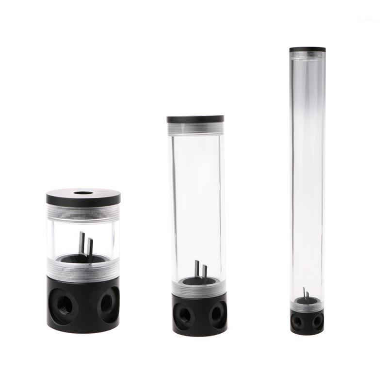 

50mm Diameter G1/4" Cylinder Reservoir Tank 9/19/40cm For Computer Water Cooling1