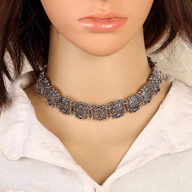 

Chokers LOVBEAFAS Fashion Bohemian Collares Choker Necklace Statement Fine Jewelry Women Vintage Gypsy Ethnic Boho