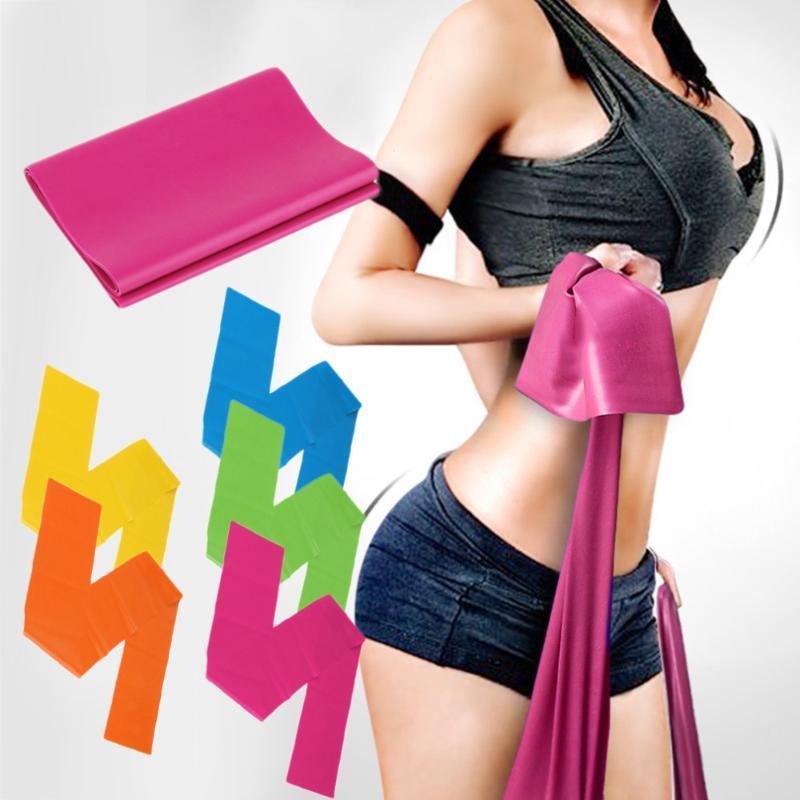 

1.2M Fitness Equipment Elastic Exercise Resistance Bands Workout For Yoga Pilates exercise fitness New HOT1
