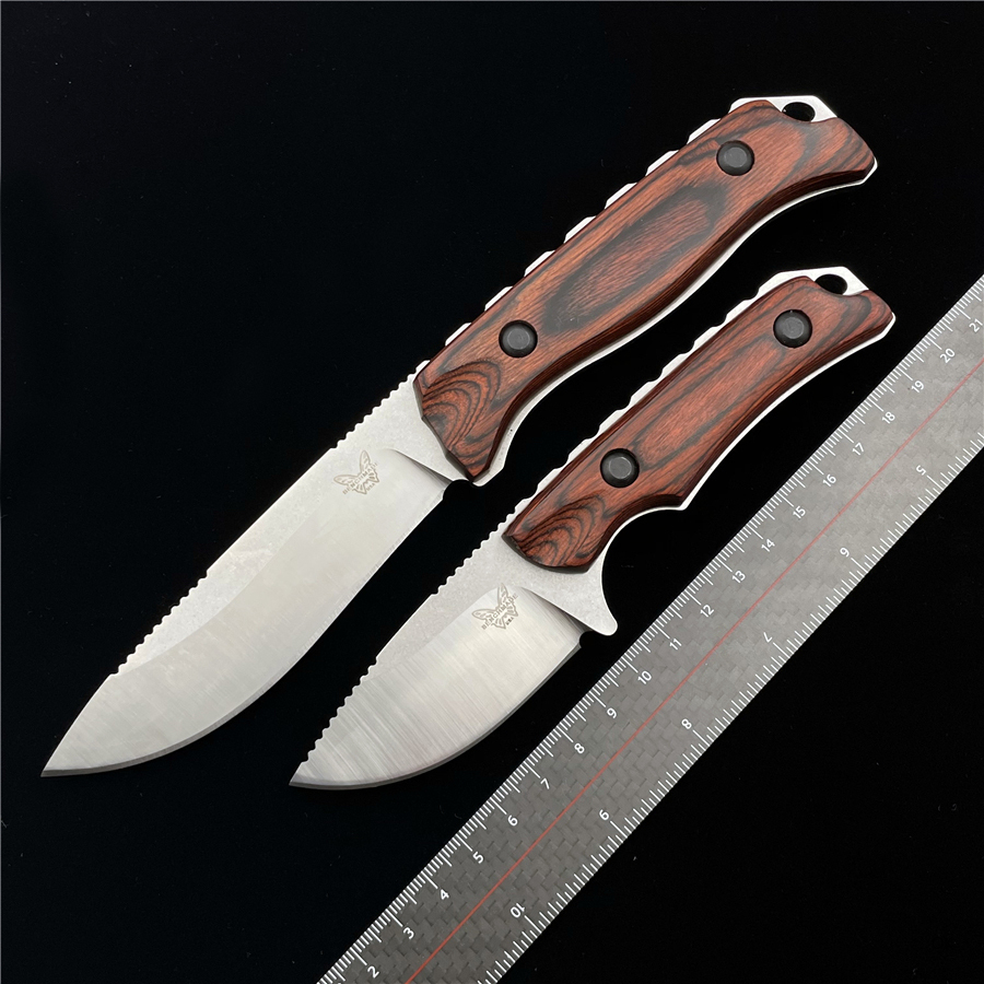 

BENCHMADE BM15002 15017 HUNT fixed straight knife outdoor camping hunting pocket kitchen fruit tool KNIVES