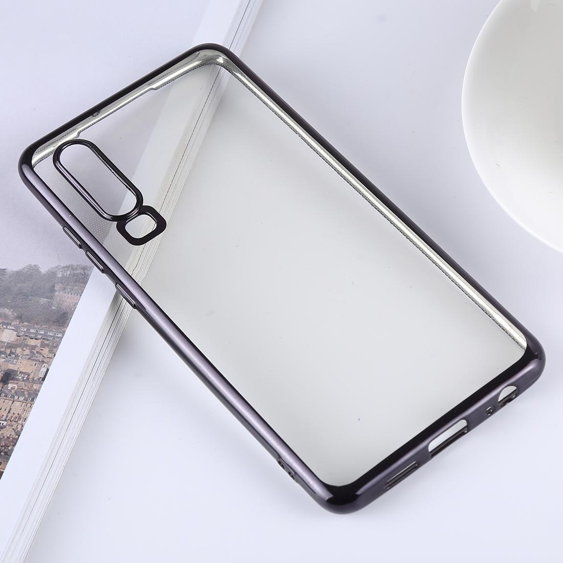 

Ultra-thin Electroplating Soft TPU Protective Back Cover Case for Huawei P30