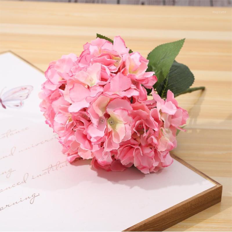 

New 5 Pcs/Set Romantic Provence Artificial Flower Colorful Fake Flowers Bouquet For Home New Year Decoration Valentines Day Gift1
