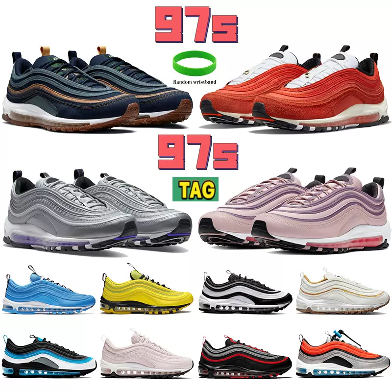 

Newest 97OG men Running Shoes Purple Bullet First Use Blood Orange Barely Rose Ghost Cork Obsidian Phantom south beach halloween women Sneakers, Box