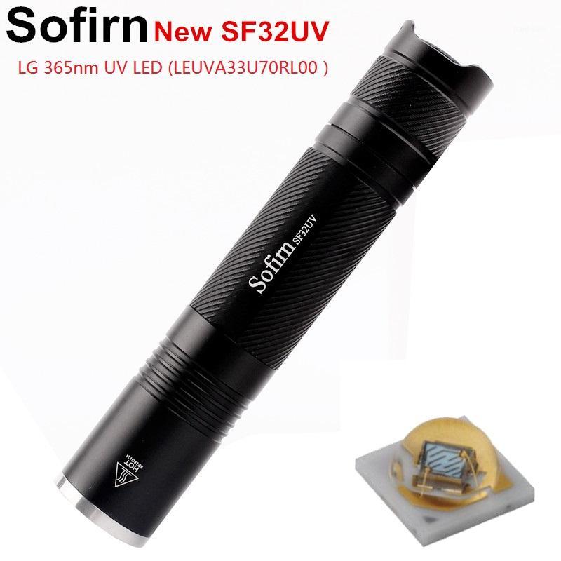 

Sofirn SF32UV black UV 365nm LED Best LG 365UV Light for Fluorescent agent detection1