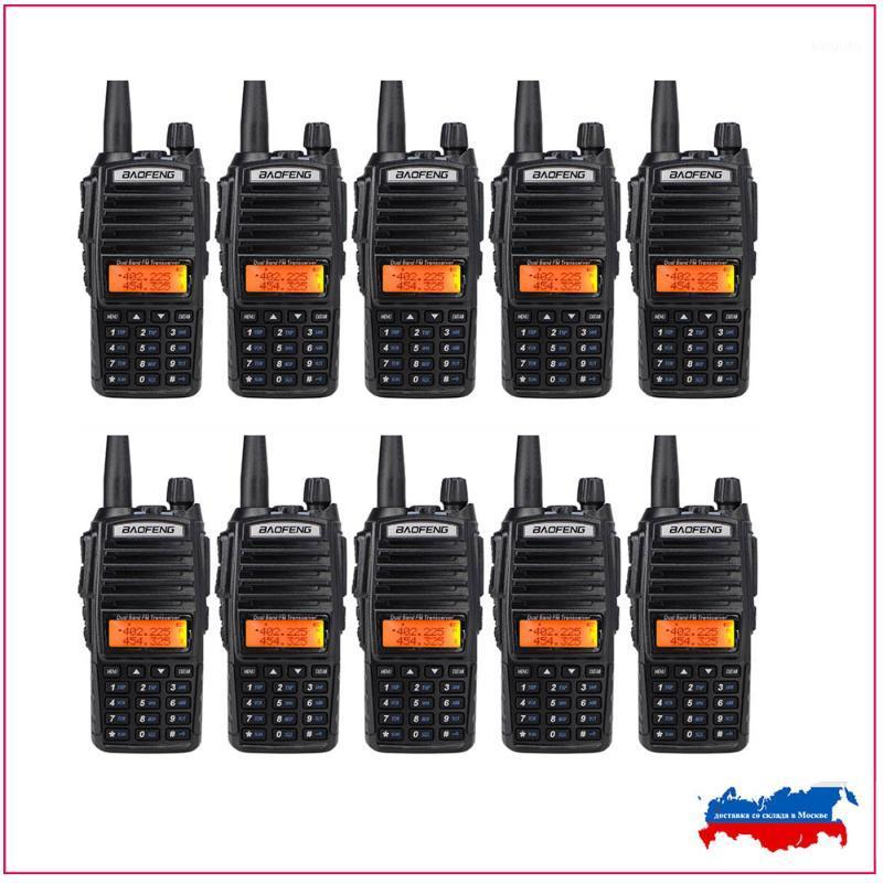 

10PCS Baofeng UV82 8W PowerfuL Dual band dual display standby 136-174&400-520MHz 2800mAH battery Two way radio UV-82-8W1