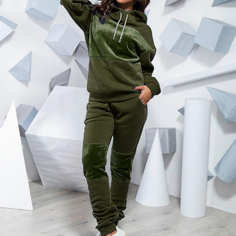 

women' suit women' sports suits tracksuit Autumn And Winter New Sports Suit Two-Piece conjunto femenino#g31, Blue