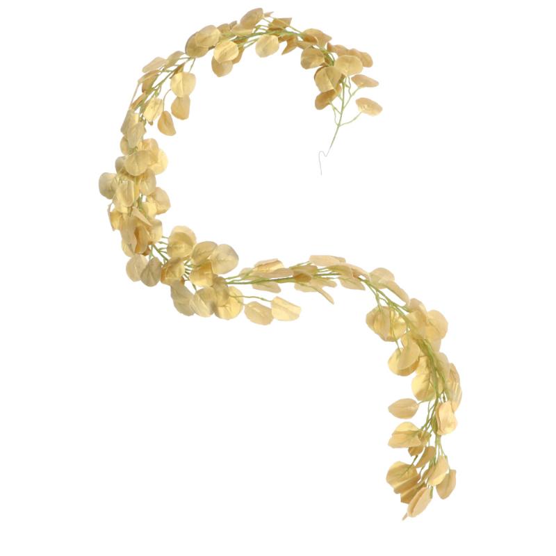 

1Pc Wedding Glitter Garland Hanging Garland Festival Ornament Photo Prop(Golden