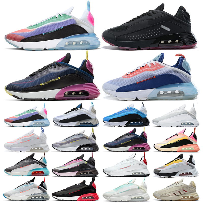 

2090 mens running shoes 2090s men women trainer Be true Duck Camo Black Reflect Silver Pink Foam USA Magma Orange outdoor sports sneakers, 36-40 neon highlighter