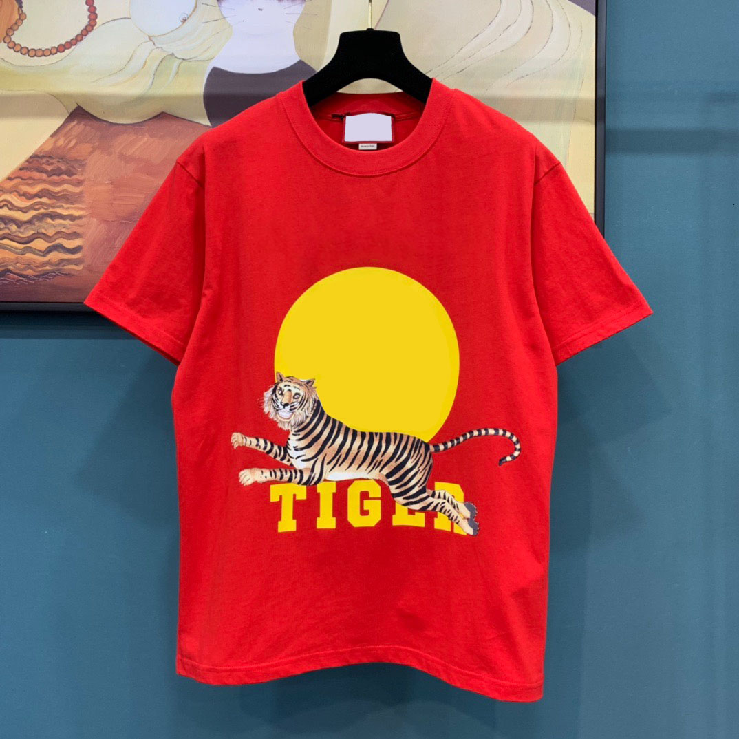 

2021ss spring and summer new high grade cotton printing short sleeve round neck panel T-Shirt Size: m--xl-xxl-xxxl Color: black white d22xdf33