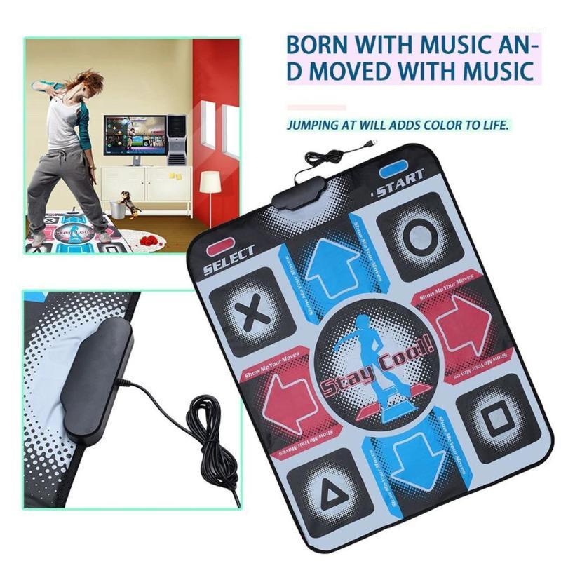 

Durable Dance Pad Dance Mat Pad Pads Dancer Blanket Equipment Non-Slip Foot Print Mat To PC with USB For Bodybuilding Fitness1