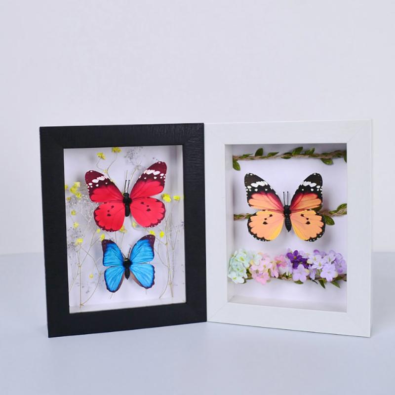 

Shadow Box Frame Depth 3CM Display Artwork, Flower,Plant, Coins,Photo,Tickets/Favorite,Home & Office Table Frame DIY Decoration