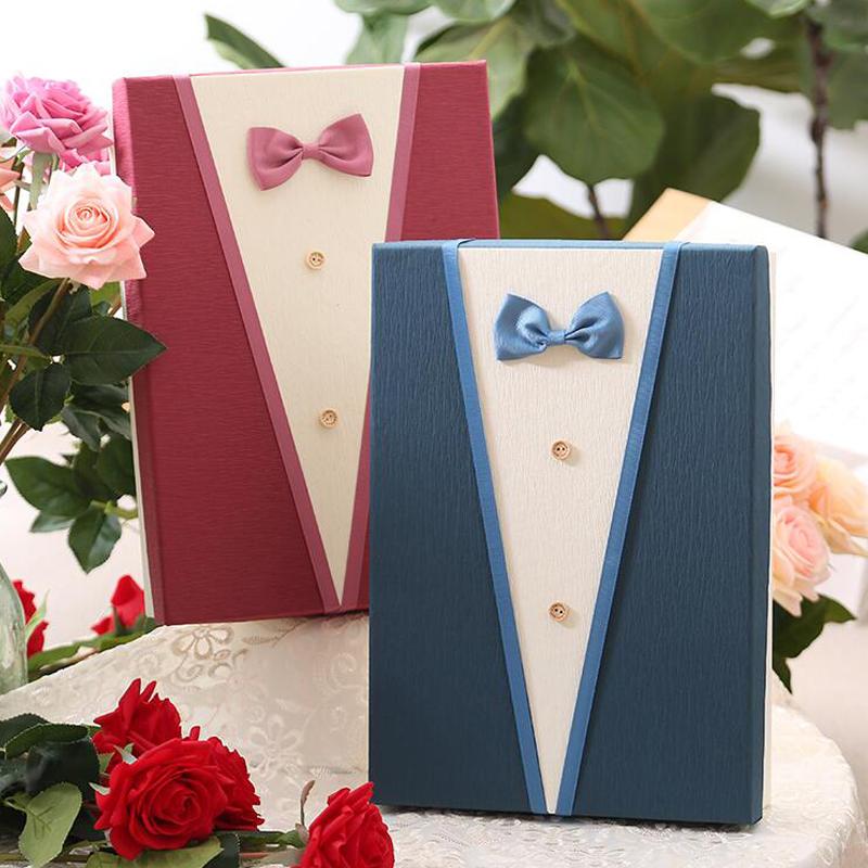

Simple Pure Color Gift Box Suit Bow Style New Year Party Wedding Shirt Hat Wholesale Best-selling Cardboard Paper Gift Box