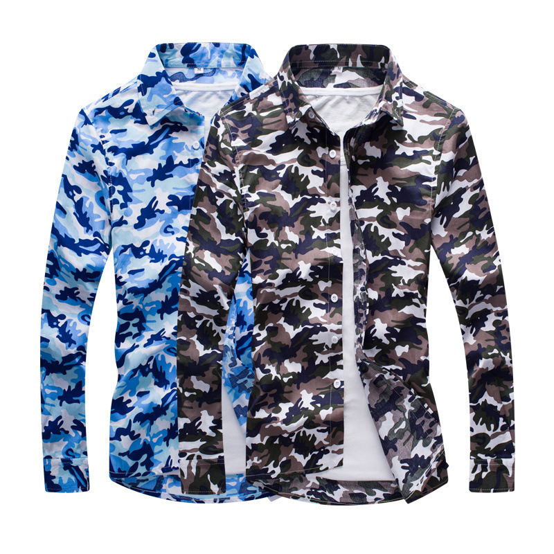 

New Fashion Men's Shirts Slim Long Sleeve Turndown Collar(The Logistics Price Pls Contact Us), White;black