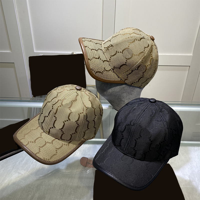 

Hats Womens Designer Hat Baseball Cap Mens Caps Classic Letters G Adjustable Luxury Women Embroidery Weote, Khaki