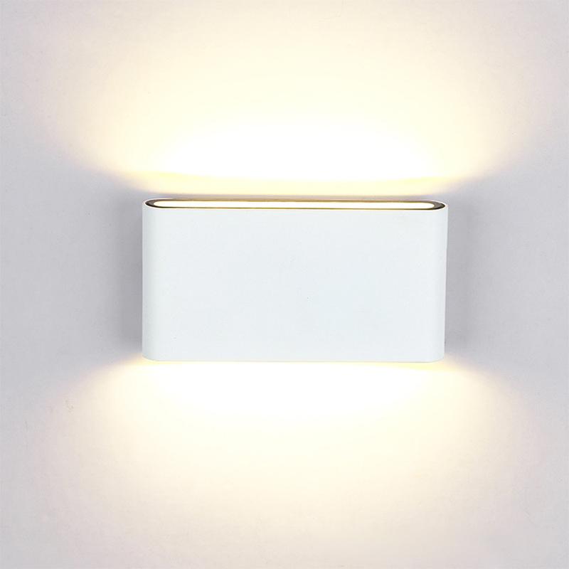 

2020 Waterproof IP65 LED Wall Lamp 6W 12W Outdoor/Indoor Wall Lights Garden Lights For Living Room Corridor Decoration Lighting
