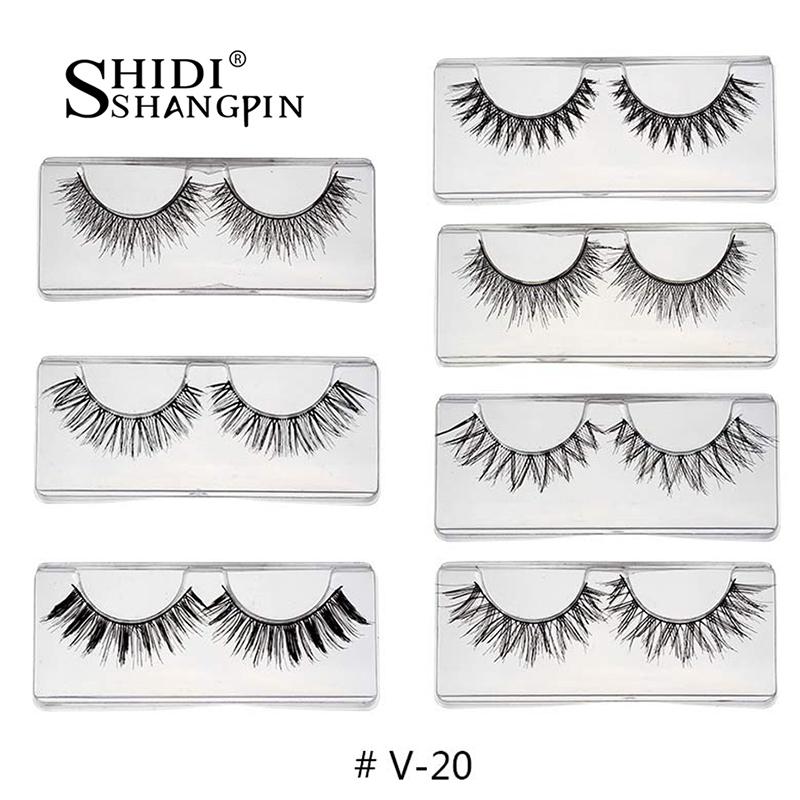 

Mix 7 Type Eyelash False Thick Cross Natural Long Mix 7 Style Crisscross Doll Eyelashes Beauty Hot Sale False Lashes Top