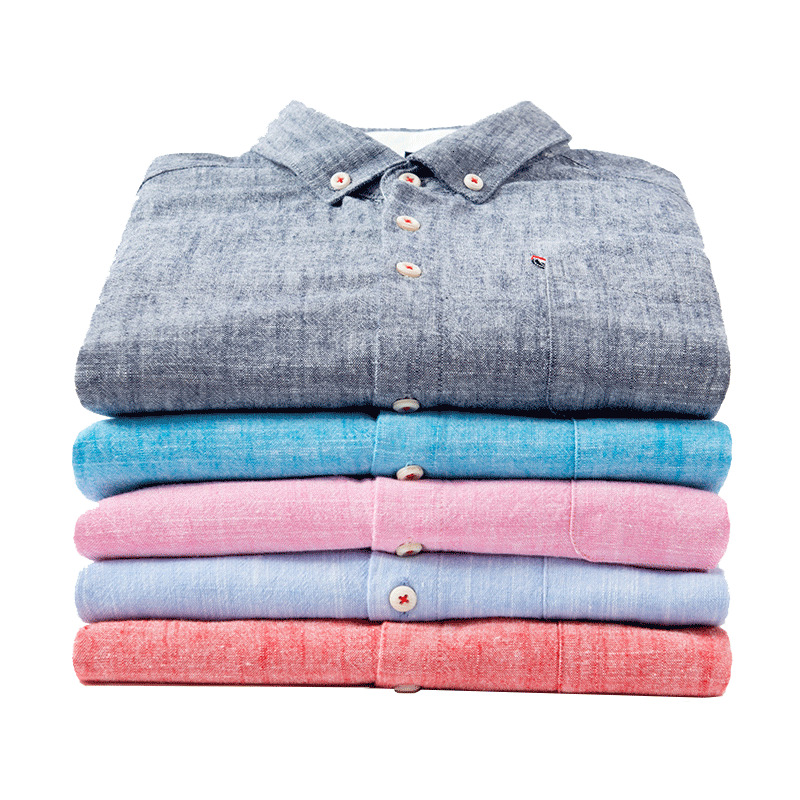 

2021 New Brand Cotton and Linen Solid Color Business Long-sleeved Shirt Office Casual Clothes Men Clothing X9k5, 8tf-mm01