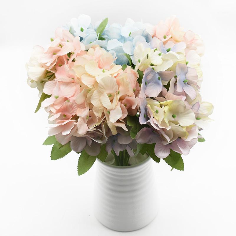 

1 Bunch Hydrangea Artificial flowers Home decoration accessories Wedding Flower arrangement Table setting Gifts Bonsai Christmas1