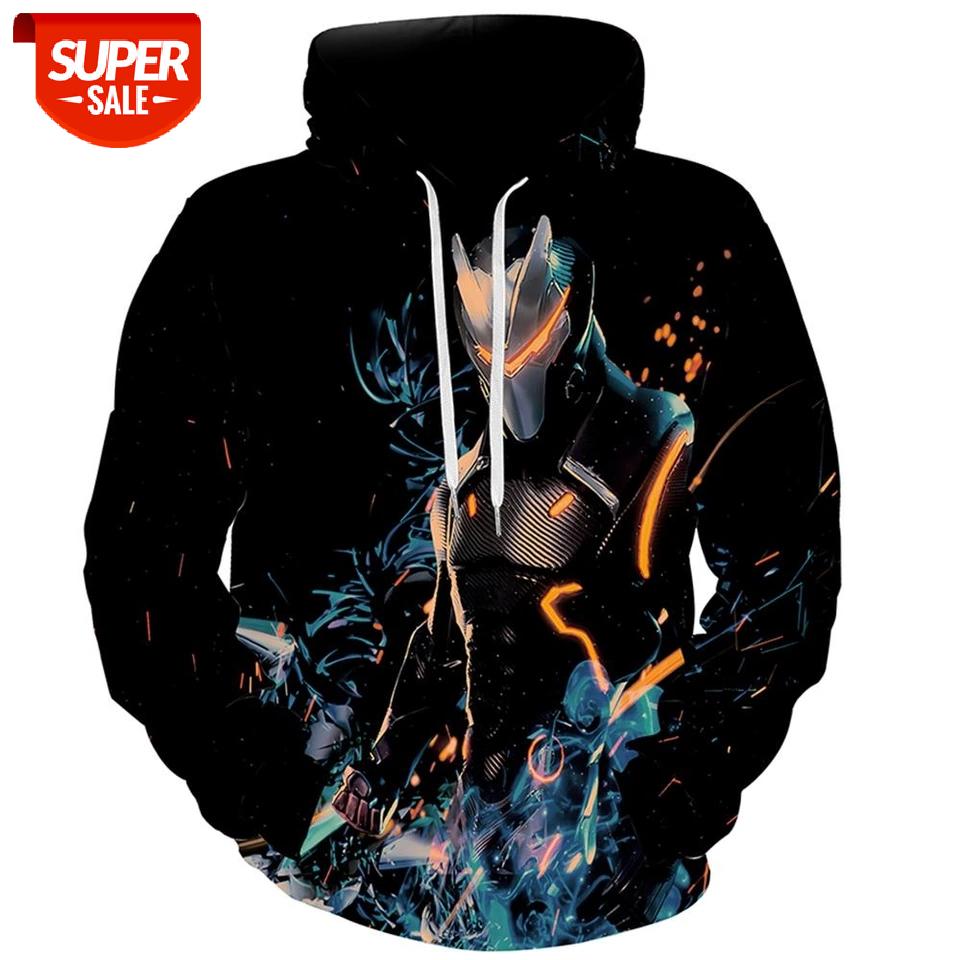 

2020 Autumn Men's Black Hoodies Sweatshirts Mens Astronaut universe monster Printed Male Casual Sportswear Streetwear Clothing #PV92