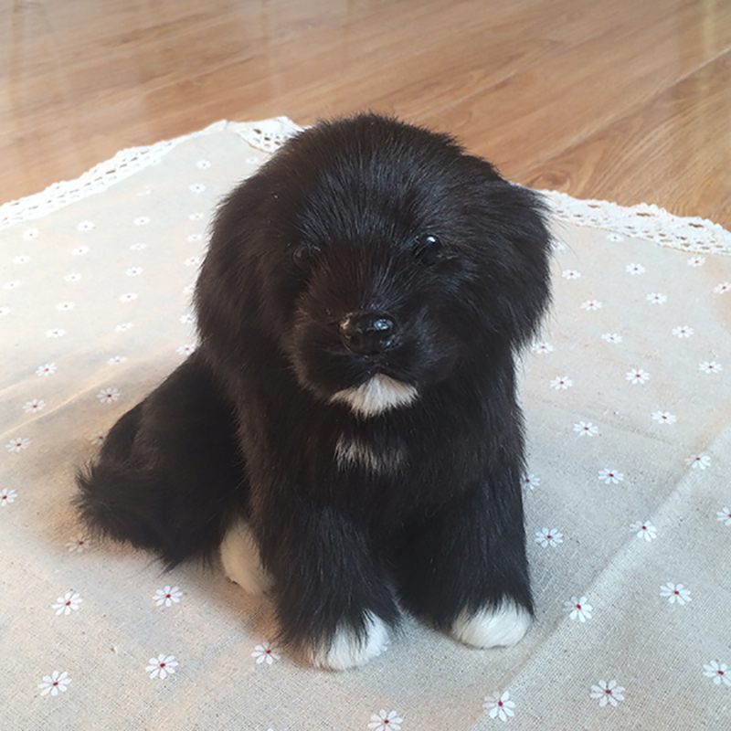 realistic plush dog