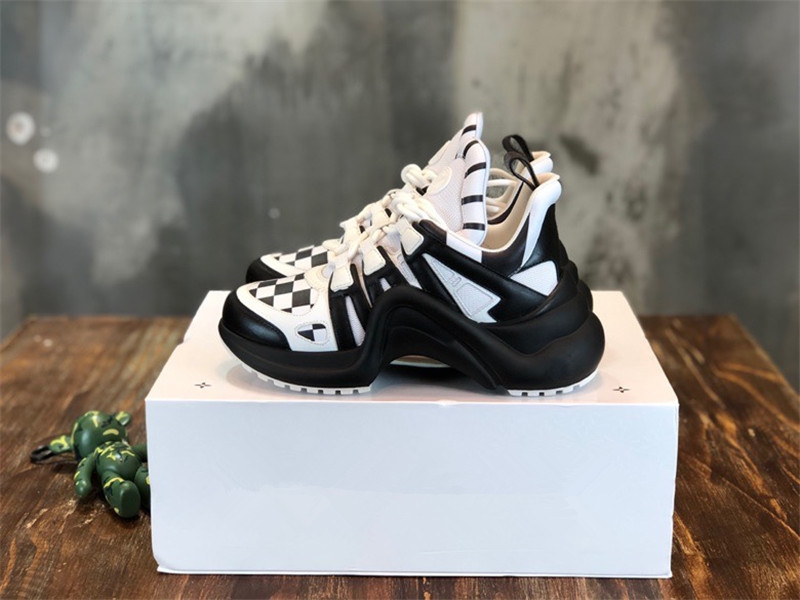 

fashion smart platform trainers luminous fluorescent shoe snake back leather chaussures pour hommes an200903