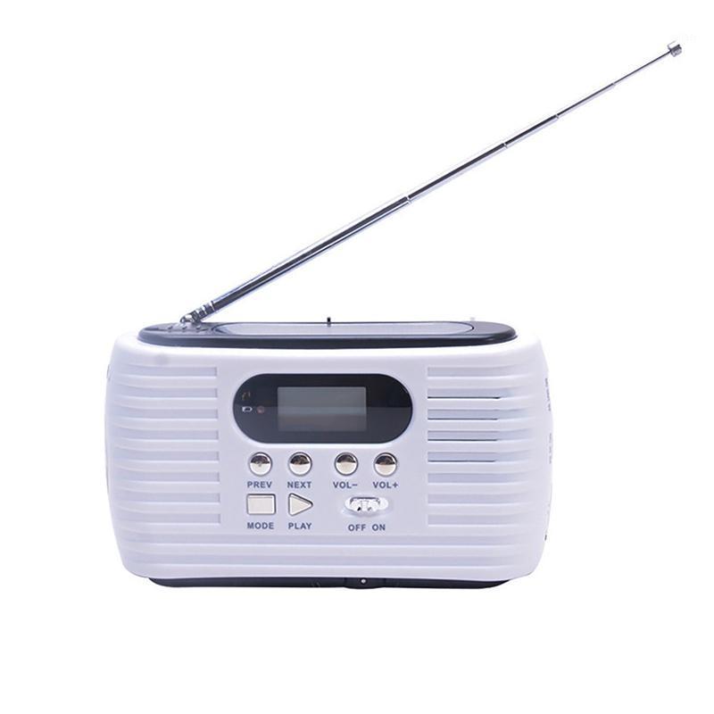 

Emergency Radio Am Fm Radio Solar Hand Crank with 3 Bright LED Light and 2300MAh Battery For Smart Phone Charger1