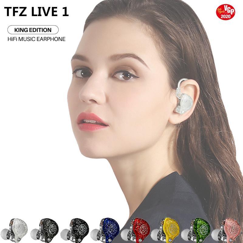 

TFZ LIVE 1 HIFI in Ear Wired Earphone Dynamic Driver Monitor Earphone Noise Cancelling earplugs Detachable Cable 0.78mm 2 pin1