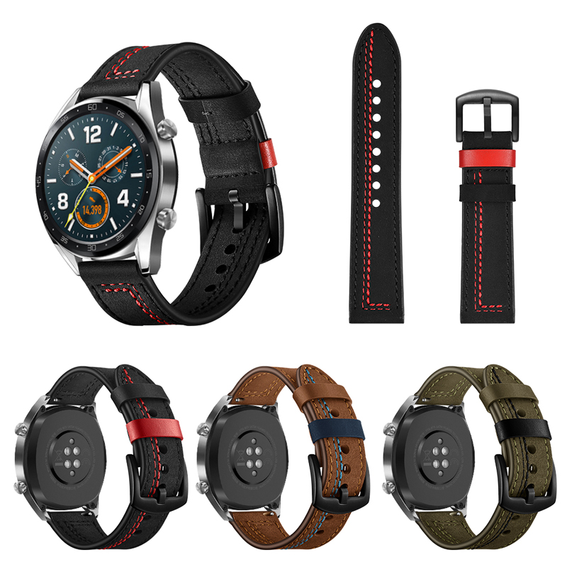 

Huawei Honor GT & Magic Watch Band 22mm Genuine Leather Strap Strap Replacements