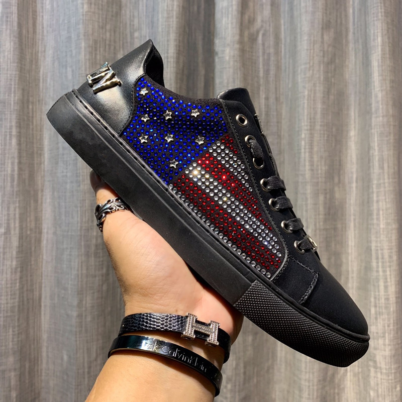 

white green blue red stripe bee tiger snake loved sneaker for men women CY190810