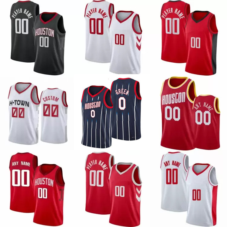 

Rocketss Kevin 3 Porter Jr. Jalen 0 Green Basketball Custom Jerseys Josh 9 Christopher Christian 35 Wood Jae'Sean 8 Tate Eric 10 Gordon Alperen 28 Sengun 6 Martin Jr. Wear, Colour 8