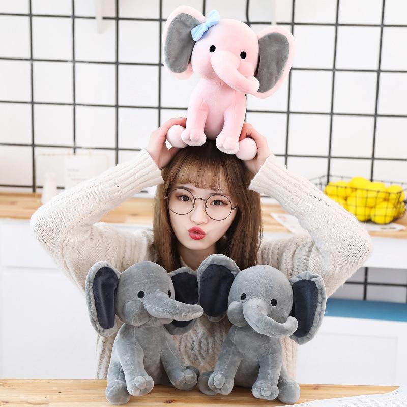 

Bedtime Express Plush Toys Elephant Humphrey Stuffed & Plush Animals Soft Stuffed Plush Animal Doll for Kids Birthday Day present, 25cm