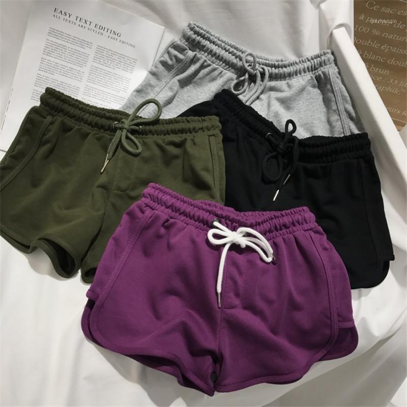 

Ladies Marathon Running Shorts Elastic Waist Fitness Loose Letter Breathable Sports Shorts Gym Quick Dry Yoga Sportswear1, Green