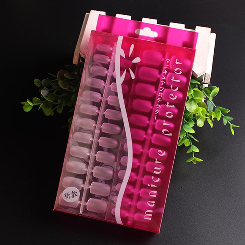 

288pcs False Nails Art Fake Finger Tips Slim Full Cover Transparent Acrylic Gel False Nail Stickers Ultra-thin Nails Art Tools